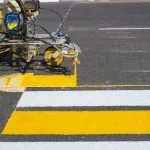 Thermoplastic Line Striping