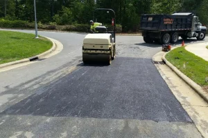 Carolina Asphalt asphalt paving machine