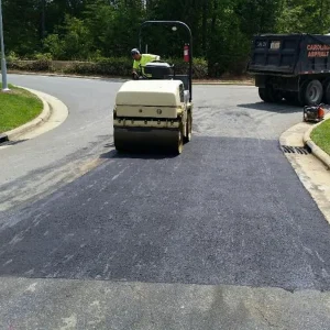 Carolina Asphalt asphalt paving machine