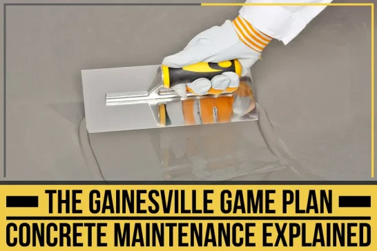 You are currently viewing The Gainesville Game Plan: Concrete Maintenance Explained