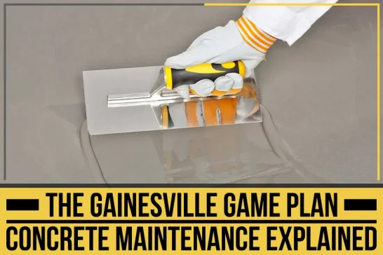 You are currently viewing The Gainesville Game Plan: Concrete Maintenance Explained