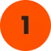 number 1 icon